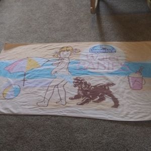 Coppertone Water Babies Beach Towel